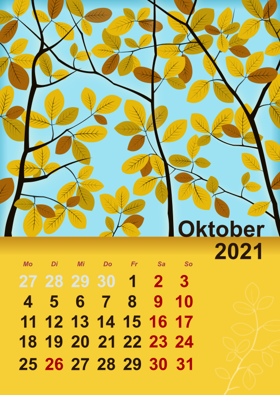 Calendar - October