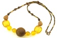 Yellow-brown Necklace